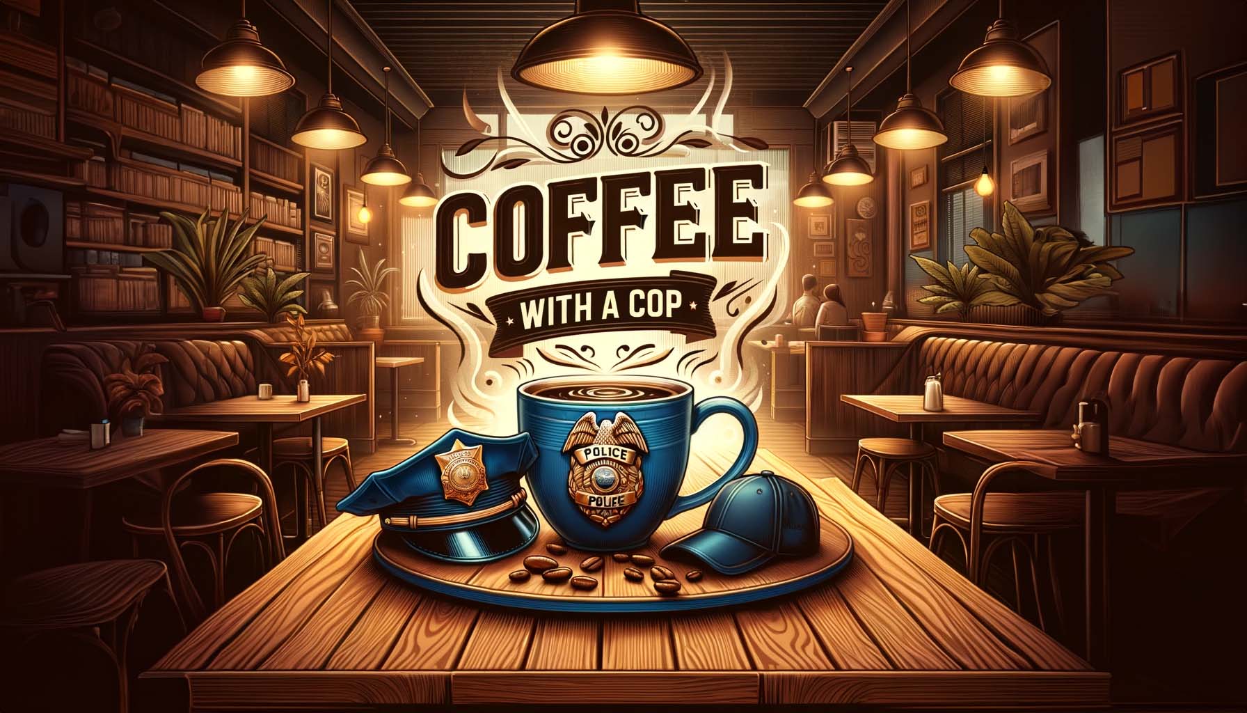 Coffee With a Cop news graphic