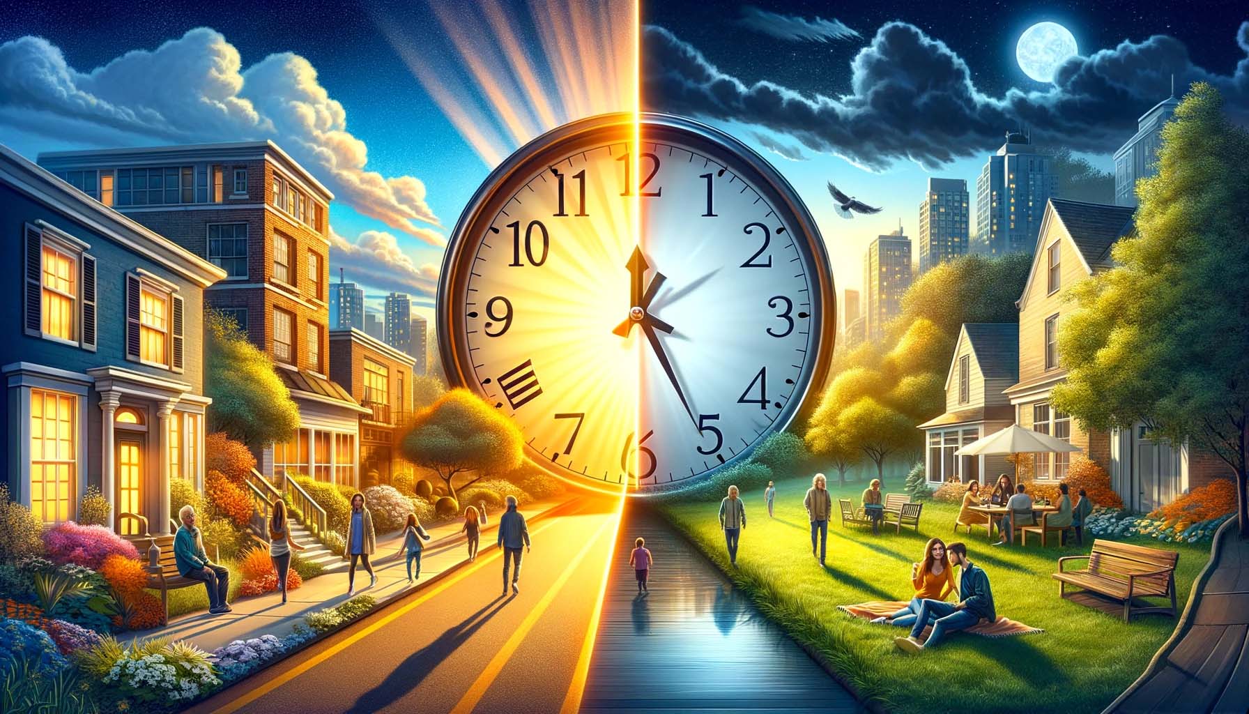 Daylight Saving Time Graphic