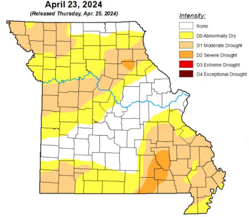 Improved drought conditions reported in Green Hills Region