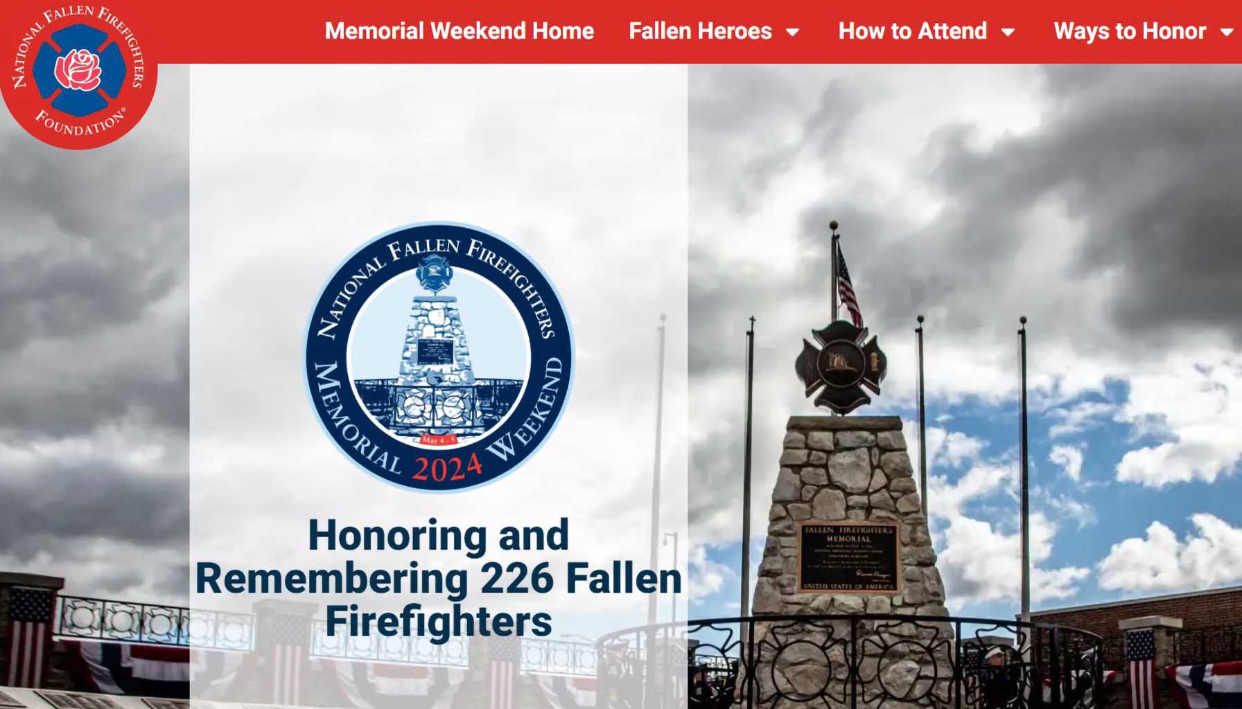 National Fallen Firefighters Foundatiion Website