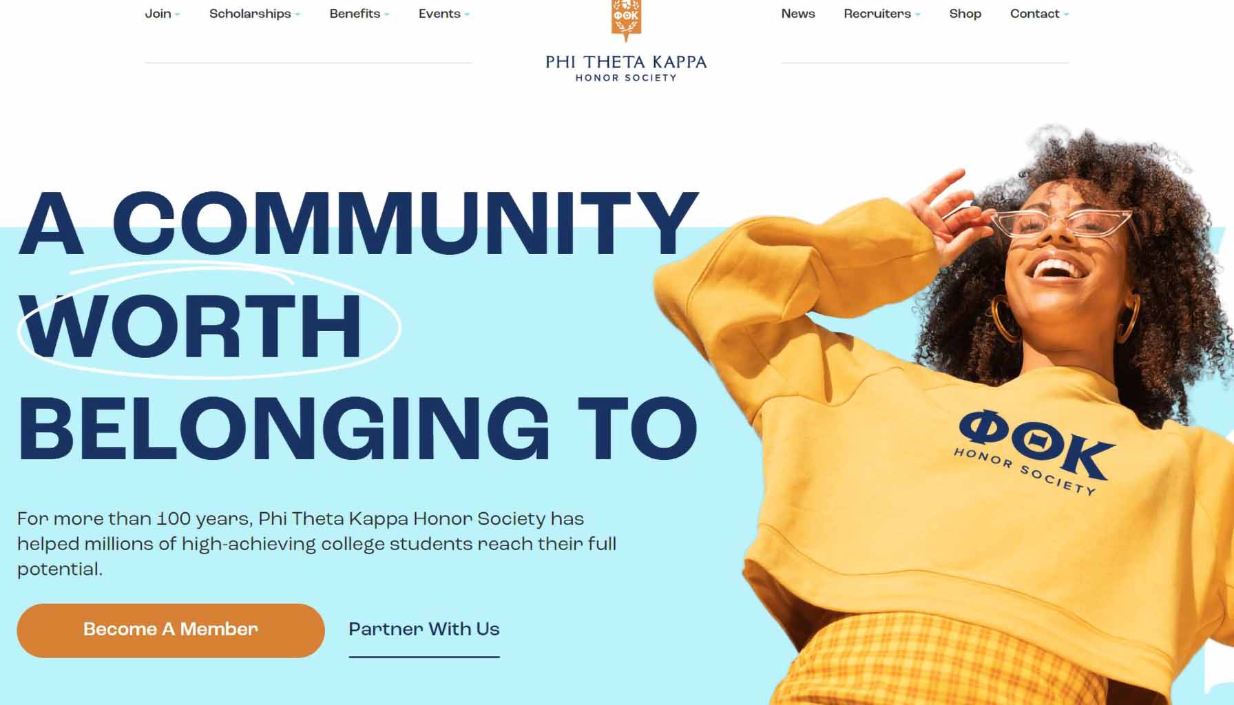 Phi Theta Kappa website