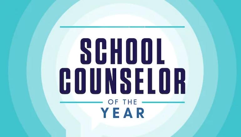 School Counselor of the Year news graphic