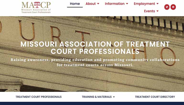 Missouri Association of Treatment Court Professionals website