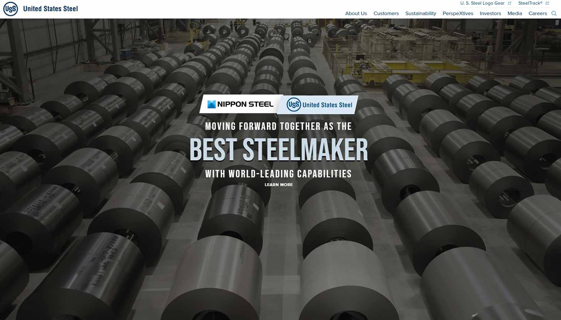 US Steel website