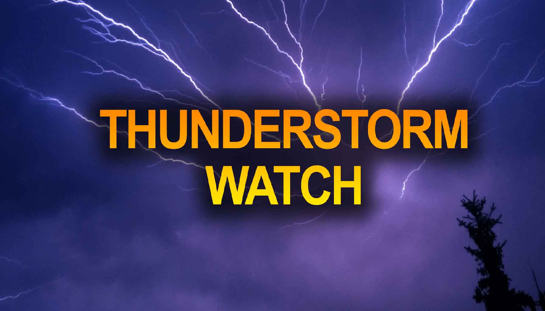Severe Thunderstorm Watch issued on June 22 for 15 Missouri counties