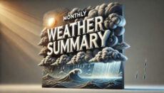 Monthly Weather Summary weather graphic final