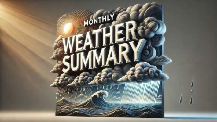 Monthly Weather Summary weather graphic final
