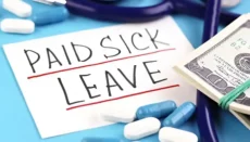 Paid sick leave graphic