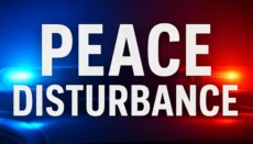 Peace Disturbance News Graphc