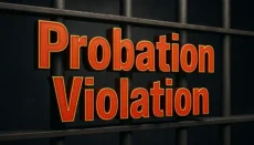 Probation Violation Graphic by AI