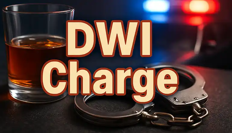 DWI or Driving While Intoxicated Charge graphic by AI