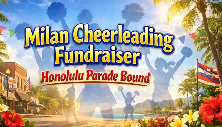 Milan cheerleaders earn Honolulu parade invitation
