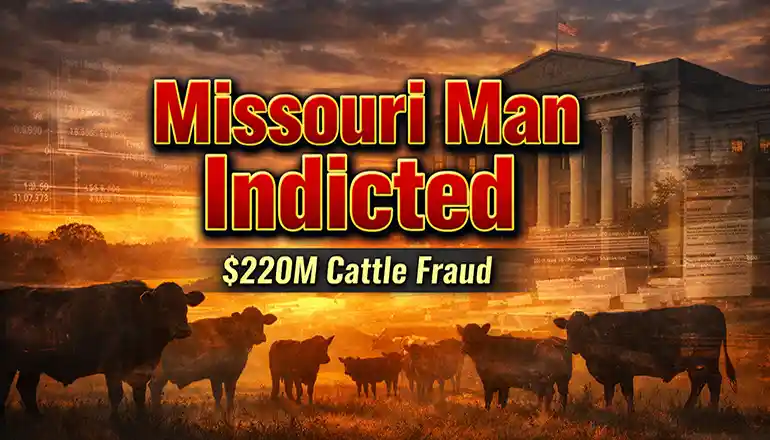 Missouri man among 5 indicted in $220M cattle fraud case