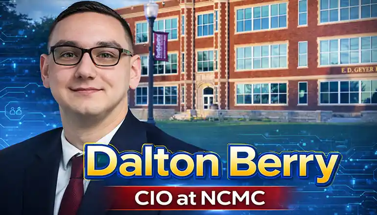 NCMC names Trenton native Dalton Berry Chief Information Officer