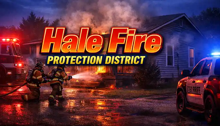 Hale fire crews respond quickly to early morning structure fire