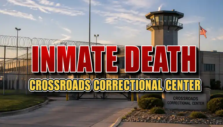 Crossroads inmate serving life sentence dies in hospital