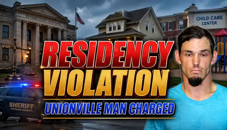 Unionville man man charged with sex offender residency violation