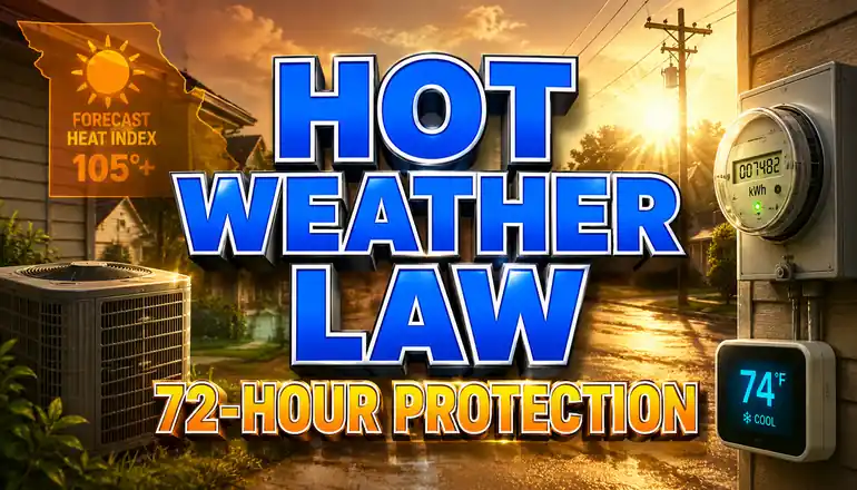 Expanded Missouri hot weather law blocks utility shutoffs