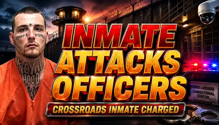 Christopher Ruth Inmate Prosecutors file five felony counts against Crossroads inmate
