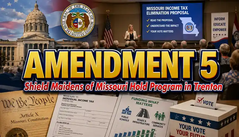 Shield Maidens of Missouri program in Trenton examines Amendment 5