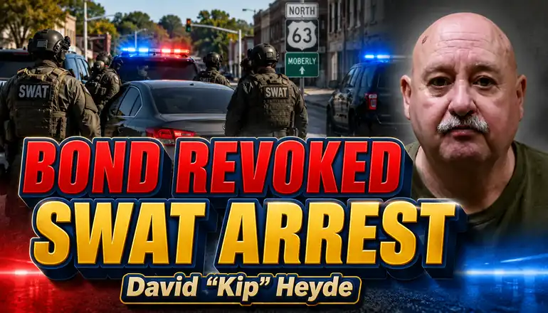 Moberly SWAT arrests murder suspect after judge revokes bond
