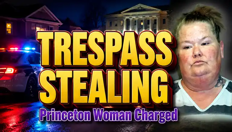Princeton woman charged with trespass, stealing in Trenton