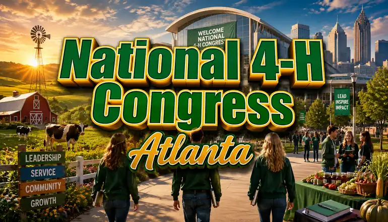 Three area 4-H members chosen for National 4-H Congress in Atlanta
