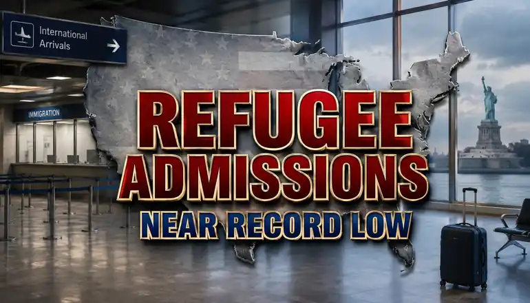 U.S. refugee admissions on pace to reach lowest level on record