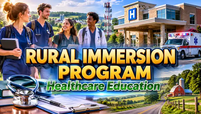 Future healthcare students explore rural health across five counties