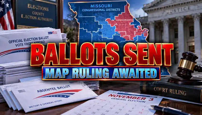 Missouri election officials begin mailing ballots as they await ruling on congressional map
