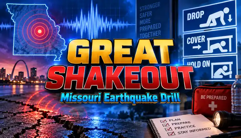 Missouri prepares for the Great ShakeOut earthquake drill Oct. 15
