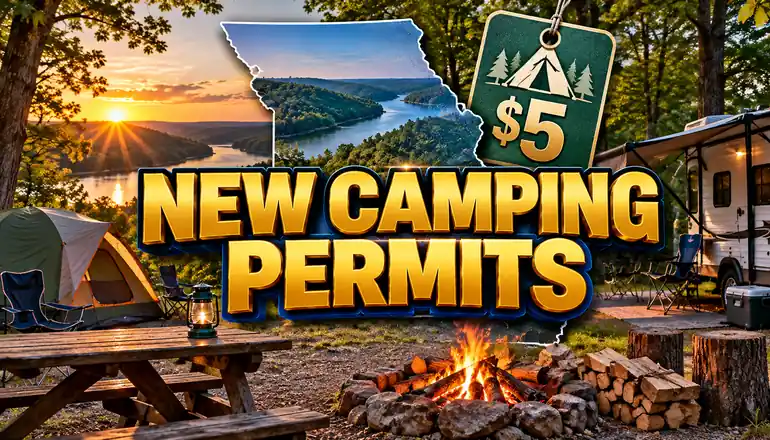 Missouri conservation areas to require camping permit in 2027