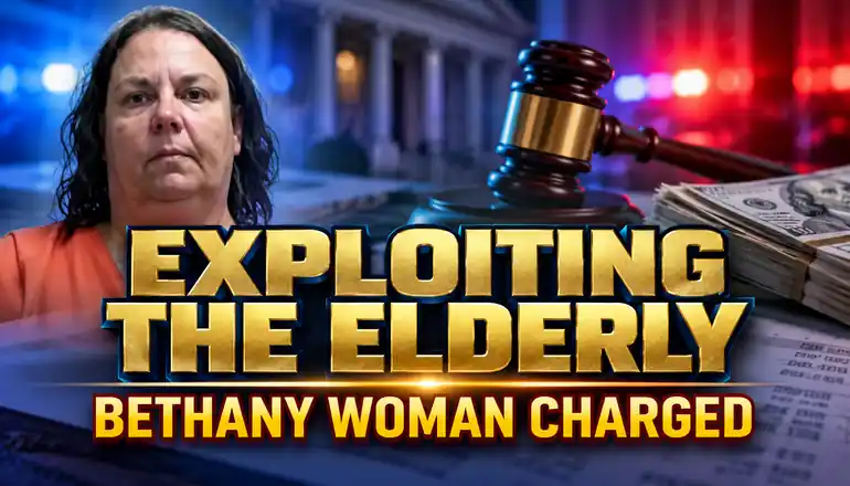 Bethany woman charged with theft and elderly financial exploitation