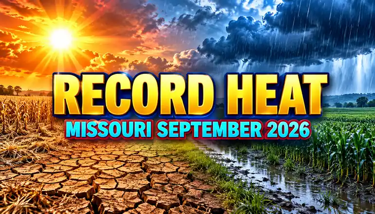 Trenton sees heavy rain as Missouri endures record September heat